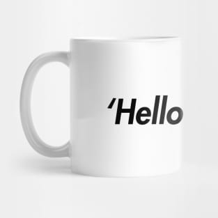 Hello World Mug